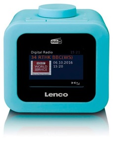 Lenco, Lenco Cr-620 - Blau Radiowecker, Lenco Wecker