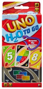 Mattel, MATTEL UNO H2O To Go, Mattel Spiele Kartenspiel UNO H2O To Go