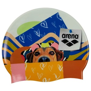 ARENA, Arena Unisex Trainingsbadekappen Hd Cap, Weiss, Arena Hd Cap unisex Mehrfarbig, Grösse: one size