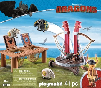 PLAYMOBIL, Grobian mit Schafschleuder, 