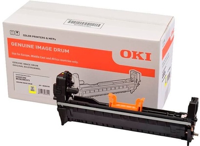OKI, Trommel gelb 46484105, Oki Fotoleitereinheit, gelb, 46484105, (30'000 Seiten)