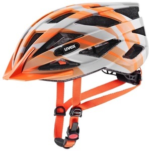Uvex, UVEX Air Wing CC Helm Kinder grey/orange matt 2021 52-57cm Kinderhelme, Uvex air wing cc Velohelm orange