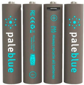 Pale Blue, Pale Blue AAA USB Rechargeable Smart Batteries Akku Batterie, Pale Blue AAA USB Rechargeable Smart Batteries Akku Batterie