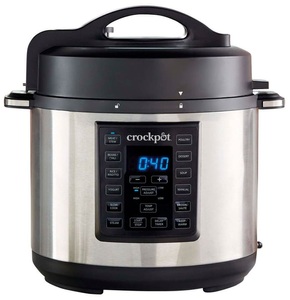 Crock-Pot, Crock-Pot Express - Multi-Cooker (Edelstahl/Schwarz), CROCKPOT Multifunktions-Dampfgarer Crockpot Express