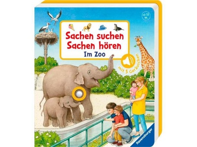 Ravensburger Verlag, Sachen suchen, Sachen hören: Im Zoo, Sachen suchen Sachen hören: Im Zoo