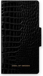 Apple, iDeal of Sweden - iPhone 12 / iPhone 12 Pro 2in1 Tasche + Hülle Atelier Wallet (IDAW-I2061-236) - Neo Noir Croco, 