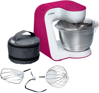 Bosch, Bosch StartLine Mum54P00 Küchenmaschine, Bosch Küchenmaschine MUM54P00 Weinrot/Weiss