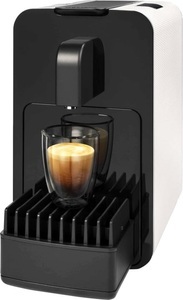 Delizio, Delizio Viva B6 Kapselmaschine, DELIZIO VIVA B6 white Portionensystem Delizio ? Delizio Maschine/Delizio Kaffeemaschine ? Schwarz