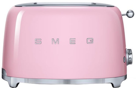 SMEG, Smeg 50´s Retro Style Toaster, SMEG 50's Retro Style 2 Scheiben Toaster pink