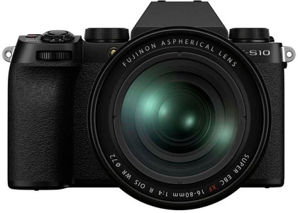 Fujifilm, Fujifilm X-S10 + 16-80mm Kit Systemkamera, Fujifilm - X S10 + FUJINON XF16?80mm F4 R OIS WR