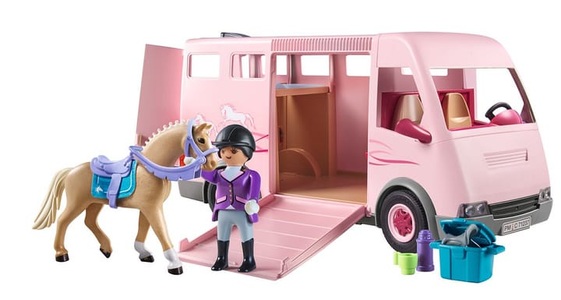PLAYMOBIL, Playmobil® Country Pferdetransporter 71237, Playmobil® Konstruktions-Spielset »Pferdetransporter (71237), Country«, (47 St.), Made in Europe