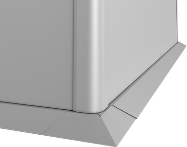 Biohort, Biohort Mähkante Hochbeet, Biohort Mähkante 1,5x1 Silber
