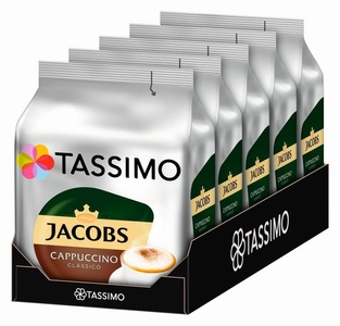 Tassimo, TASSIMO Kaffeekapseln T DISC Jacobs, TASSIMO Kaffeekapseln T DISC Jacobs Cappuccino 40 Stück