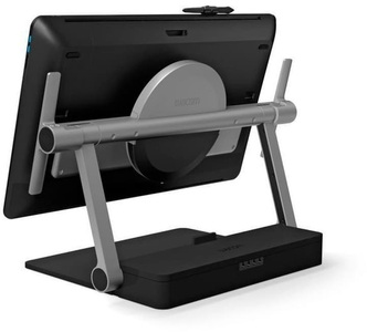 Wacom, Grafiktablett-Ständer Wacom Ergo Stand für Cintiq Pro 24 Schwarz/Silber, Stand, Halterung