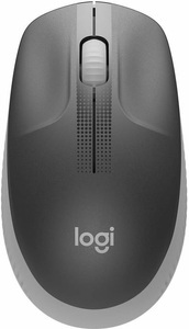 Logitech, Logitech M190 Maus mittelgrau, Logitech M190 Maus Funk Optisch Mittelgrau 3 Tasten 1000 dpi