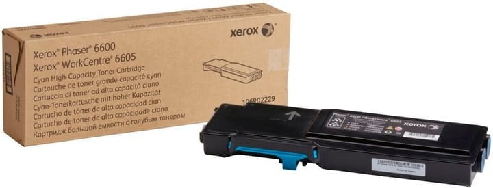 Xerox, Toner cyan 106R02229, Xerox Toner, blau, 106R02229, (6'000 Seiten)
