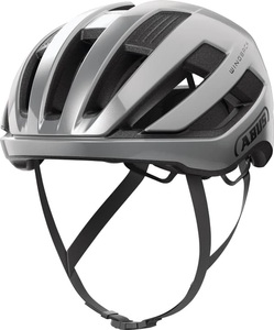 Abus WingBack Velohelm silber