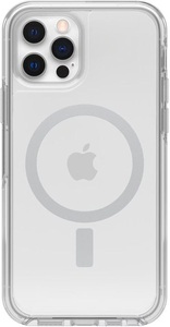 OTTERBOX, Symmetry+, Handyhülle, Otterbox Back Cover Symmetry+ MagSafe iPhone 12 Pro Transparent