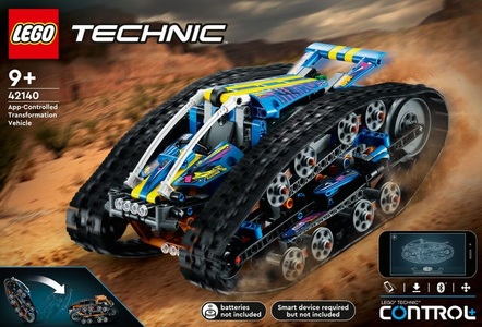 LEGO, 42140 Technic App-gesteuertes Transformationsfahrzeug, Konstruktionsspielzeug, LEGO® Technic 42140 - App-gesteuertes Transformationsfahrzeug