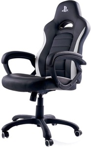 Nacon, Nacon PS4 Gaming Stuhl, NACON CH-350ESS - Gaming Stuhl (Schwarz/Weiss)