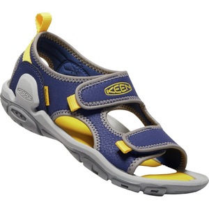 Keen, Keen Knotch Creek OT Sandale blau, KEEN Unisex Trekkingsandalen Y Knotch Creek OT, Blau, aus Nylon