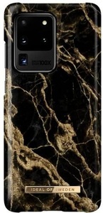 Samsung, iDeal of Sweden - Samsung Galaxy S20 Ultra Hardcase Hülle (IDFCSS20-S11P-191) - Golden Smoke Marble, 