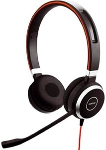 Jabra, Jabra Headset Evolve 40 Duo MS USB-C, 