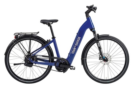 Tour de Suisse, Tour de Suisse Charisma 25 Cross E-Bike dunkelblau, 