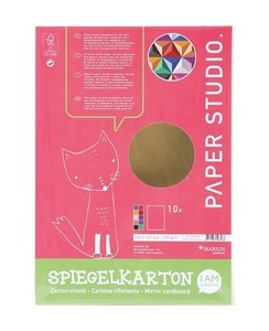 undefined, Spiegelkarton 23 x 33 cm, 10 Blatt, 