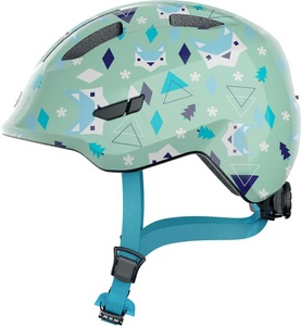 ABUS, ABUS Smiley 3.0 Helm Kinder grün 2022 S | 45-50cm Kinderhelme, Abus Smiley 3.0 Velohelm mint