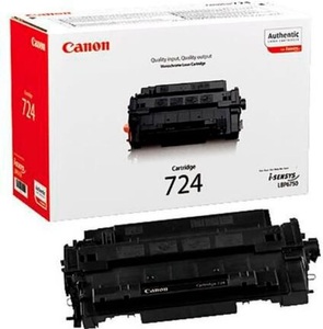 Canon, Original Tonerpatrone schwarz Canon CRG-724, 3481B002, Canon H724 Toner bk - Canon CRG-724, 3481B002 für z.B. Canon ISensys LBP -3580, Canon ISensys LBP -6700, Canon ISensys LBP -6750 dn