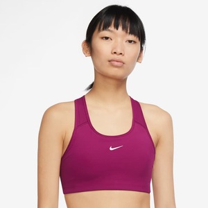 NIKE, Nike Swoosh Sport-BH Damen - Berry, 