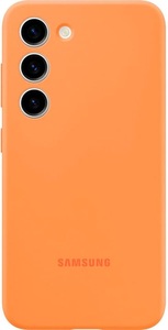 Samsung, Samsung - Galaxy S23 5G Silikon Cover Hülle (EF-PS911TOEGWW) - Orange, 