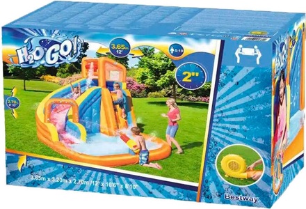 Bestway, Wasserrutschbahn 365 x 320 x 270 cm, Wasserrutschbahn Turbo Splash H2OGO! 365 x 320 x 270 cm