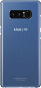 Samsung, Samsung Galaxy Note 8 Clear Cover Hülle Transparent / Blau (EF-QN950CNEGWW), 