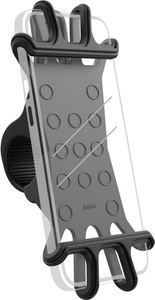 HAMA, Hama Flexible Handyhalterung Fahrrad Passend für Handy-Modell: iPhone 14 Pro, HAMA 00201508 - Fahrrad-Handyhalterung (Schwarz)