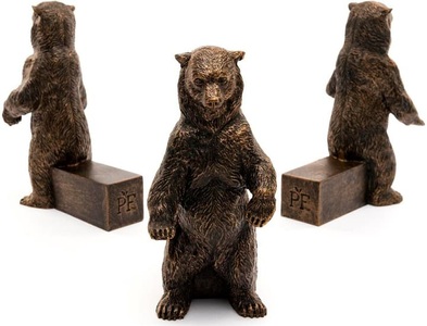 undefined, Blumenständer »Potty Feet Grizzlybär«, Jardinopia Pflanzentopffüsse Potty Feet Grizzlybär, 3er Set