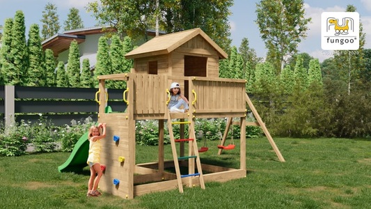 undefined, Spielturm Galaxy, Fungoo Spielturm Galaxy | 2.8 × 3.3 × 4.9 m