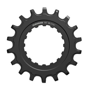 SRAM, SRAM X-Sync E-MTB Kettenblatt 1-fach für Bosch Antriebe schwarz 18T 2020 E-Bike Kettenblätter, SRAM Chainring EX1 X-Sync for Bosch Kettenblätter