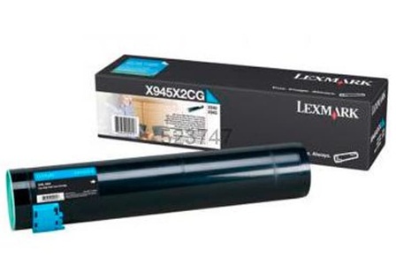 Lexmark, Lexmark X945X2Cg cyan Toner-Modul, LEXMARK Tonerkassette cyan 22.000 Seiten passend für: X 940 Series;X940e;X945e