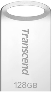 Transcend, Transcend USB-Stick Jetflash 710G 128 GB, Transcend JetFlash 710 - USB-Flash-Laufwerk - 128 GB - USB 3.1 Gen 1 - Silber