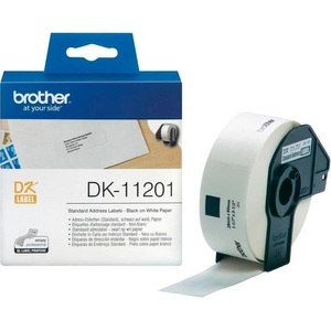 Brother, Brother Dk-11201 P-Touch Etiketten 29x90mm, PTOUCH Adress-Etiketten 29x90mm DK-11201 QL-500/550 400 Stk./Rolle