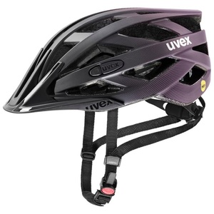Uvex, Uvex I-VO CC MIPS Velohelm - Black-Plum Mat, Uvex i-vo cc MIPS+ Velohelm aubergine