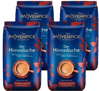 Mövenpick, Mövenpick Kaffeebohnen Der Himmlische 4 x 1 kg, Mövenpick Kaffeebohnen Der Himmlische 4 x 1 kg