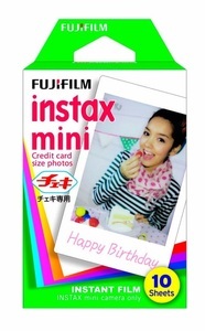 Fujifilm Instax Mini 10 Stücke - Instant Film (Weiss)