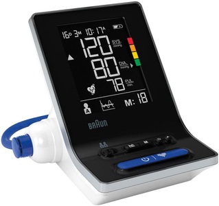 Braun, Braun ExactFit 3 BP 6150 - Blutdruckmessgerät (weiss/grau/schwarz), ExtraFit 3 BUA6150 WE, Blutdruckmessgerät