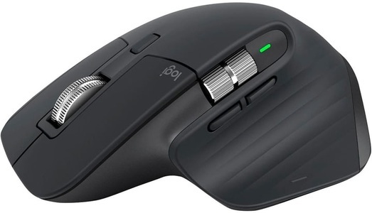 Logitech, MX Master 3s for Business Maus rechts RF Wireless + Bluetooth Laser 8000 DPI, Logitech Maus MX Master 3S Graphite for Business