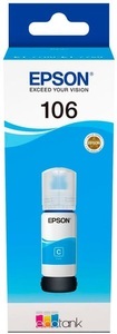 Epson, Epson T03R240 - Tintenpatrone, EPSON Tintenbehälter 106 cyan T00R240 EcoTank ET-7700 5000 Seiten