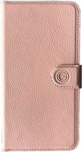 MiKE GALELi, Mike Galeli - 2in1 Samsung Galaxy S22+ Plus 5G Echtleder Magnet Wallet Case Tasche Flip Cover (JOSSS22P-M02) - Rosa, 
