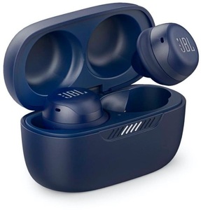 JBL, JBL Live Free NC+ Bluetooth® HiFi In Ear Kopfhörer In Ear Noise Cancelling, Headset Blau, 